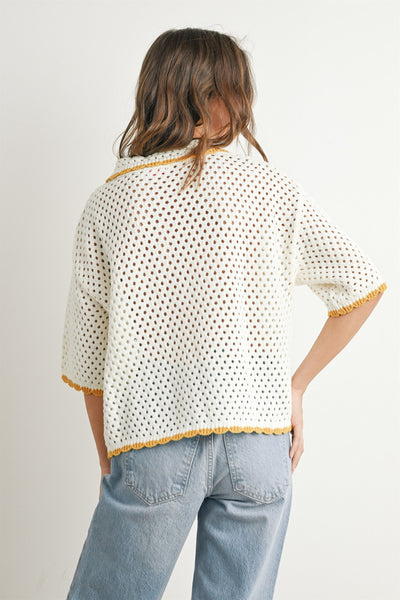 Urban Crochet Sweater Top