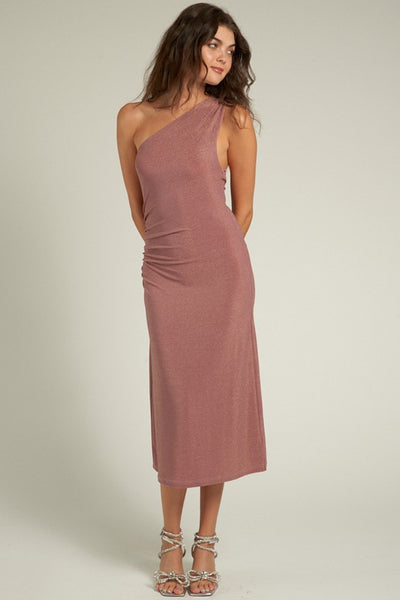 One Shoulder Bodycon Maxi