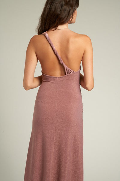 One Shoulder Bodycon Maxi