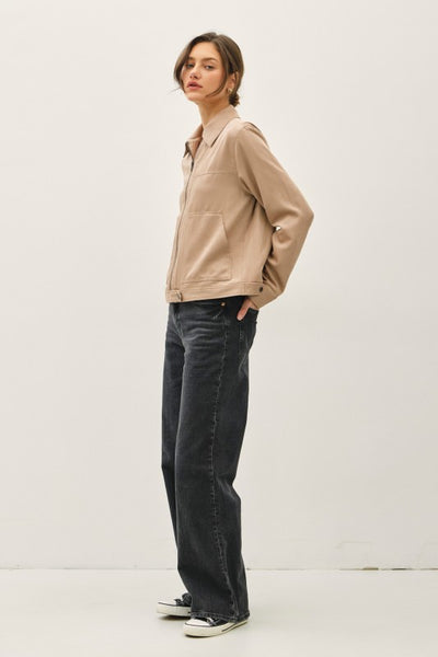 Suede Feel Jacket