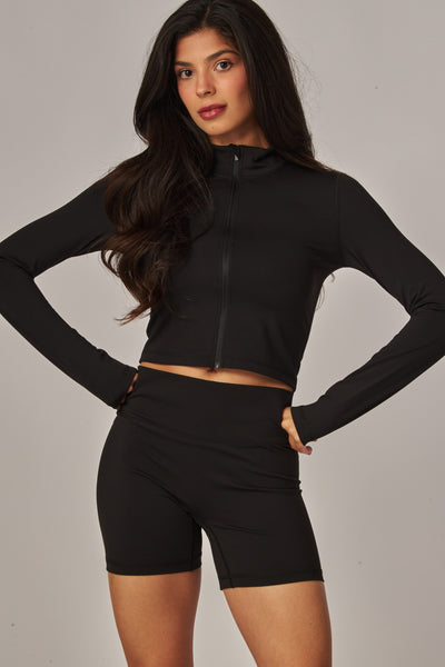 High Rise Biker Shorts