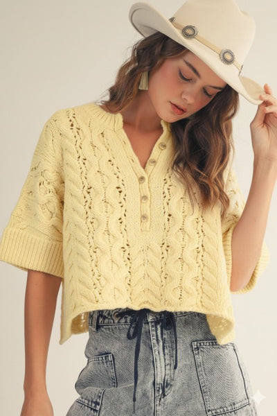 Hand Rouched Pullover