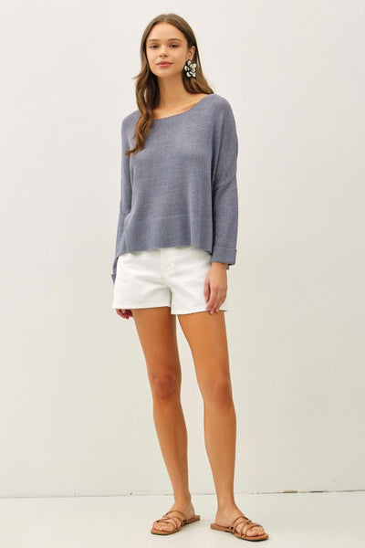 Breezy Boat Neck Longsleeve