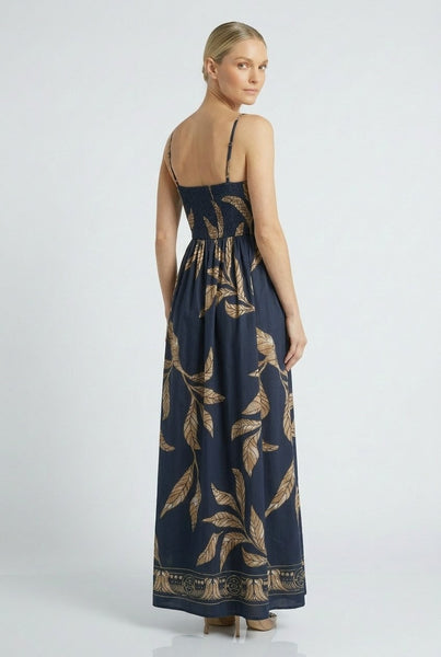 Cutout Bustier Midi Dress