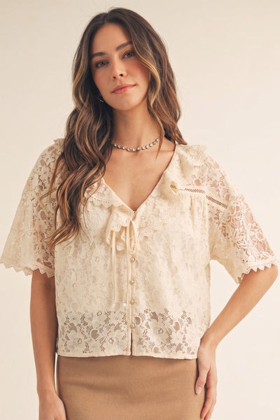 Romantic Ruffle Blouse