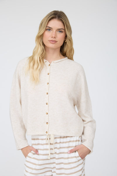 Lightweight Button Down Cardigan