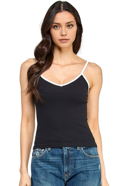 Contrast Tank Top
