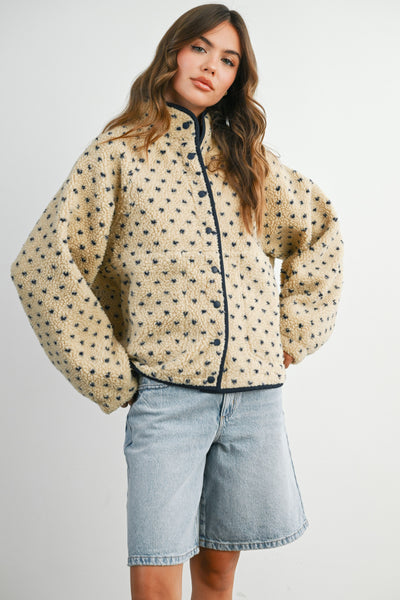 Fleece Puffer Jacket