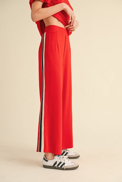Side Stripe Pants