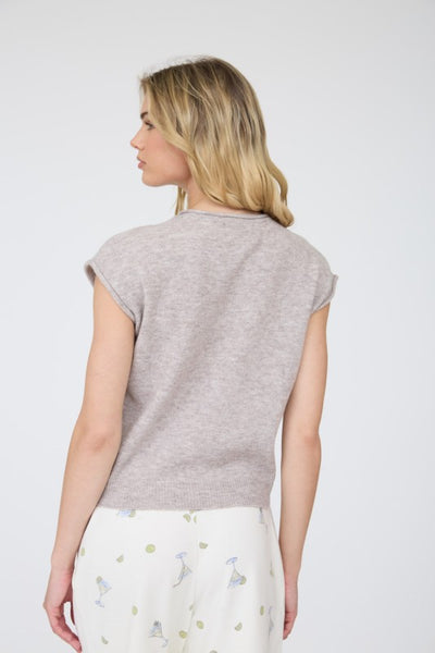 Raw Edge Lightweight Cardigan (denim blue)