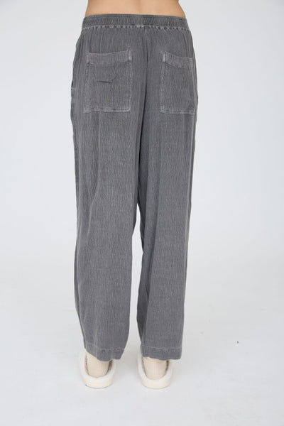 Crinkle Elastic Lounge Pants