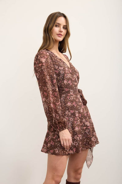 Paisley Wrap Dress