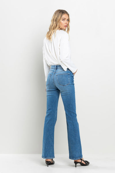 High Rise Ultra Stretch Bootcut Jeans