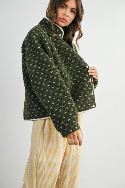 Fleece Puffer Jacket