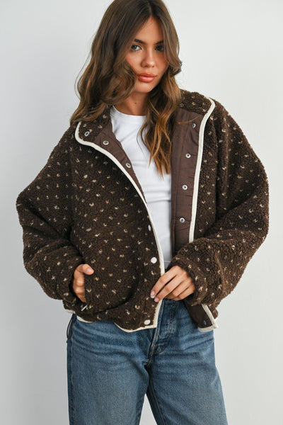 Fleece Puffer Jacket