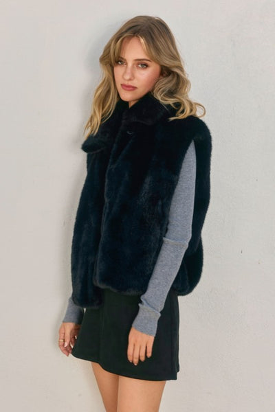 Whisper Faux Fur Vest