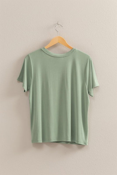 Basic Round Neck T Shirt