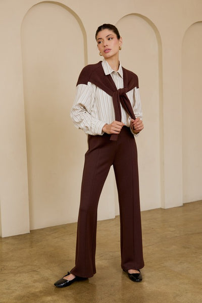 Scuba Wide Leg Pants