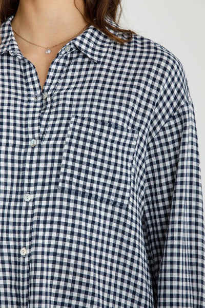Gingham Button Up Shirt