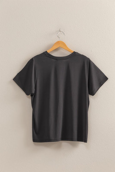 Basic Round Neck T Shirt