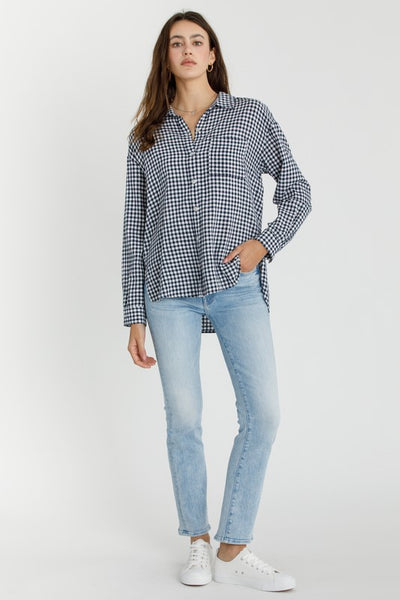 Gingham Button Up Shirt