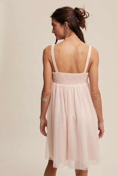 Tulle Babydoll Dress