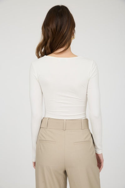 Square Neck Ruched Top