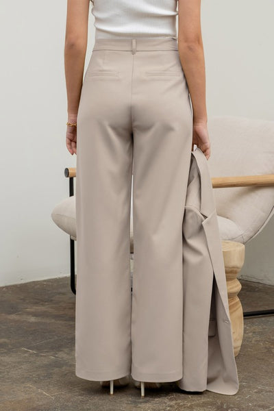 High Waist Wide Leg Pants