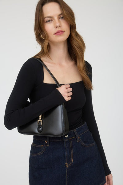 Square Neck Ruched Top