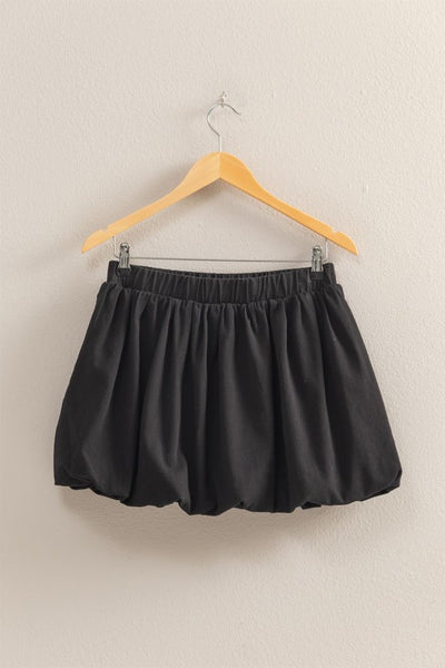 High Waist Bubble Skirt