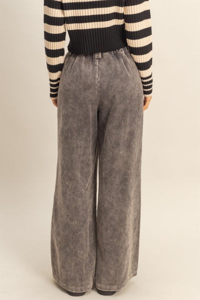 Washed Corduroy Trousers