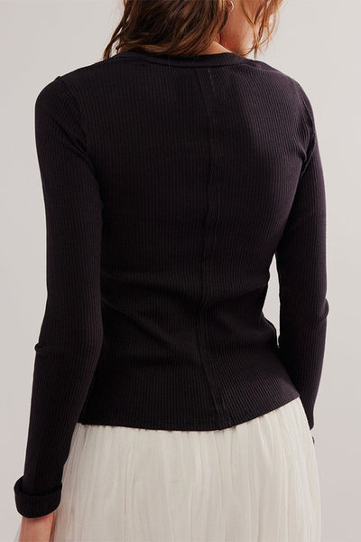 Slim Fit Long Sleeve Cardigan