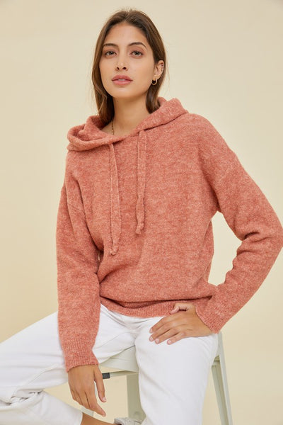 Hooded Pullover Sweater