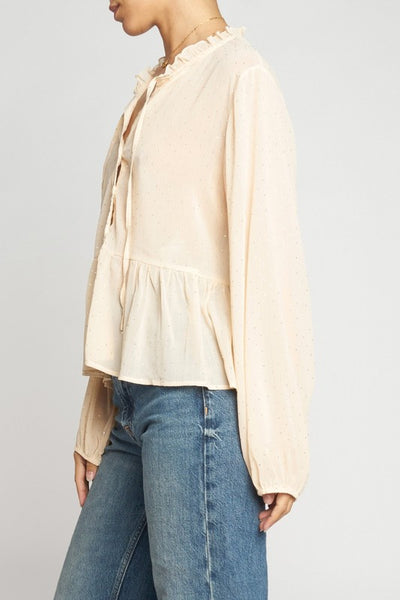 Chiffon Babydoll Top