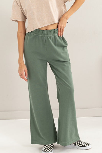 High Waist Flare Pants