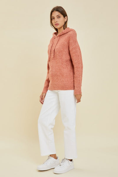 Hooded Pullover Sweater