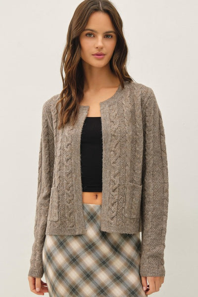 Cable Knit Cardigan