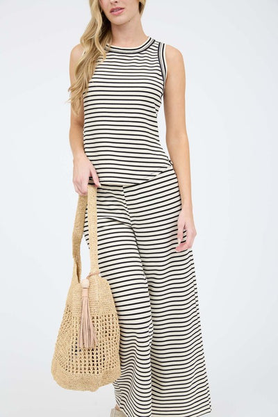 Stripe Knit Lounge Pants