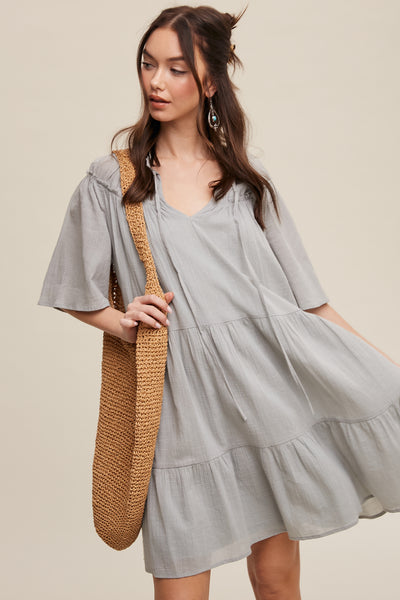 Tiered Babydoll Dress