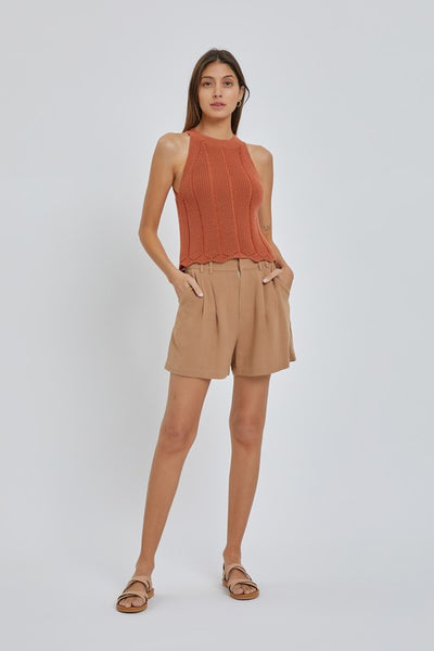 Flowy Linen Shorts