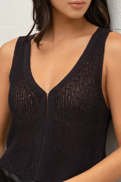 Hook And Eye Sweater Vest