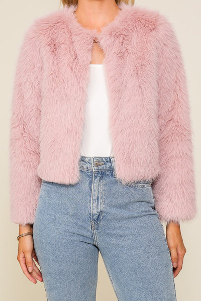 Faux Fur Jacket (2 Colours)