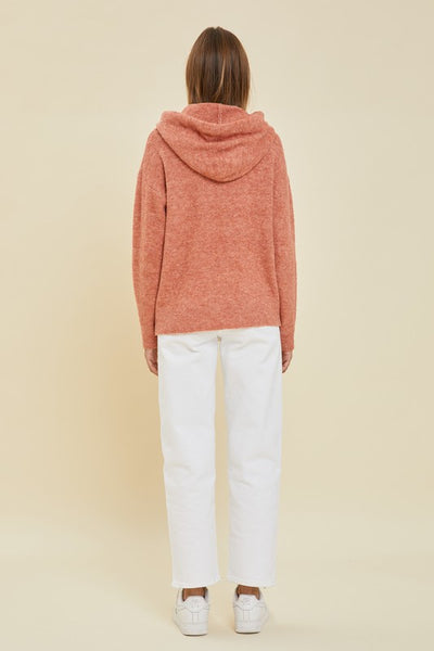 Hooded Pullover Sweater