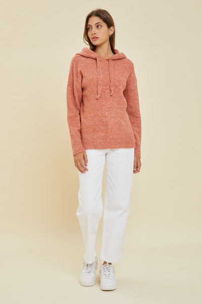 Hooded Pullover Sweater