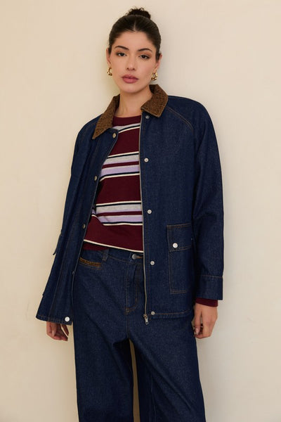Barn Denim Mix Jacket
