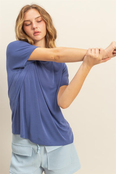 Basic Round Neck T Shirt