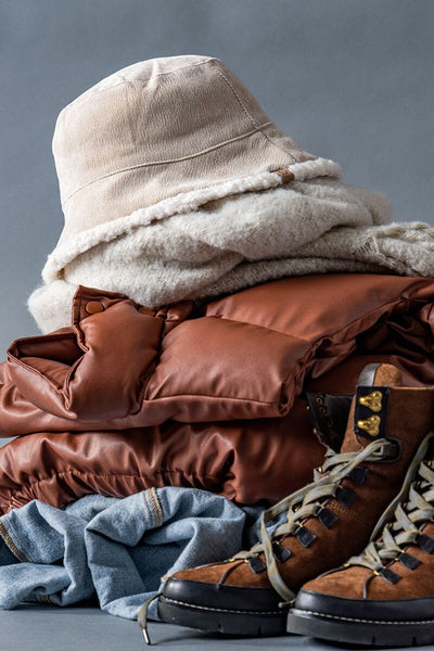 Reversible Corduroy and Fleece Lines Bucket Hat